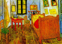 The artist's bedroom