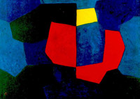 Composition abstrait, 1966