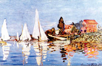 Regates a argenteuil, 1872