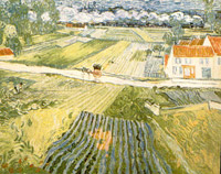 Paysage d' auvers apres la pluie, 1890