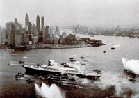 New york skyline, 1949