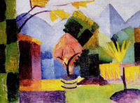 Garten am thuner see, 1913