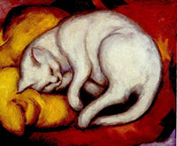 Die weisse katze, 1912