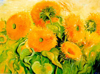 Gefullte sonnenblumen