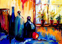 Still life 'bottle'