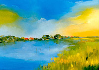 Waterlandscape, holland I