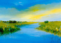 Waterlandscape, holland II