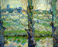 Blick auf arles, 1889