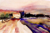 Road in the provence