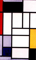 Composition with red, yellow and blue, 1921