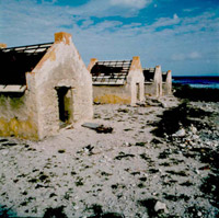 Bonaire, slavenhuisjes