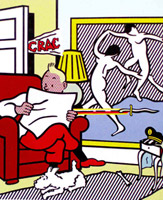 Tintin, reading